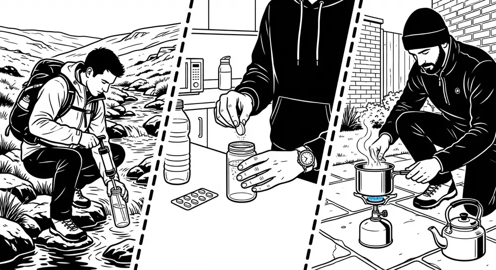Water Purification Methods Compared: Filters, Tablets, and Boiling