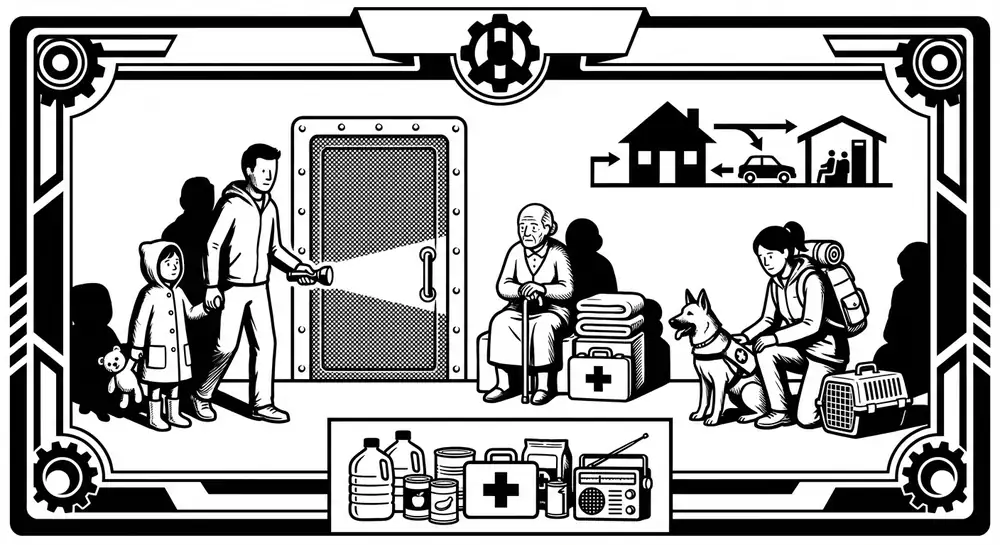 Emergency Planning with Children, Elderly, and Pets