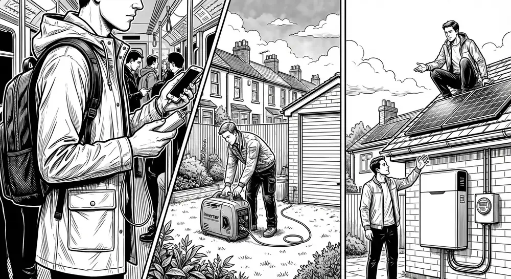 Power Banks, Generators, and Solar: What Actually Works in the UK