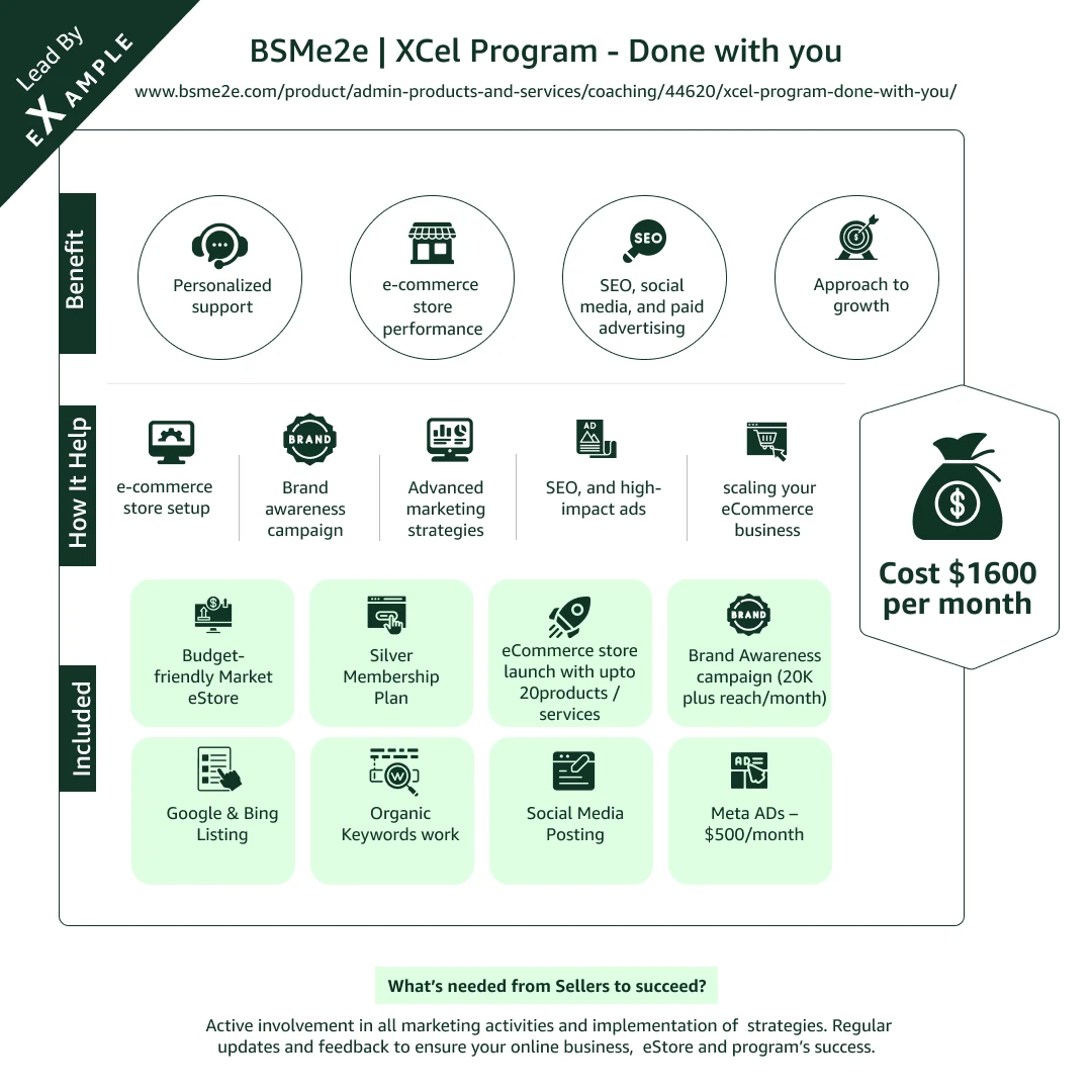 XCel Program Done With You: Comprehensive Support