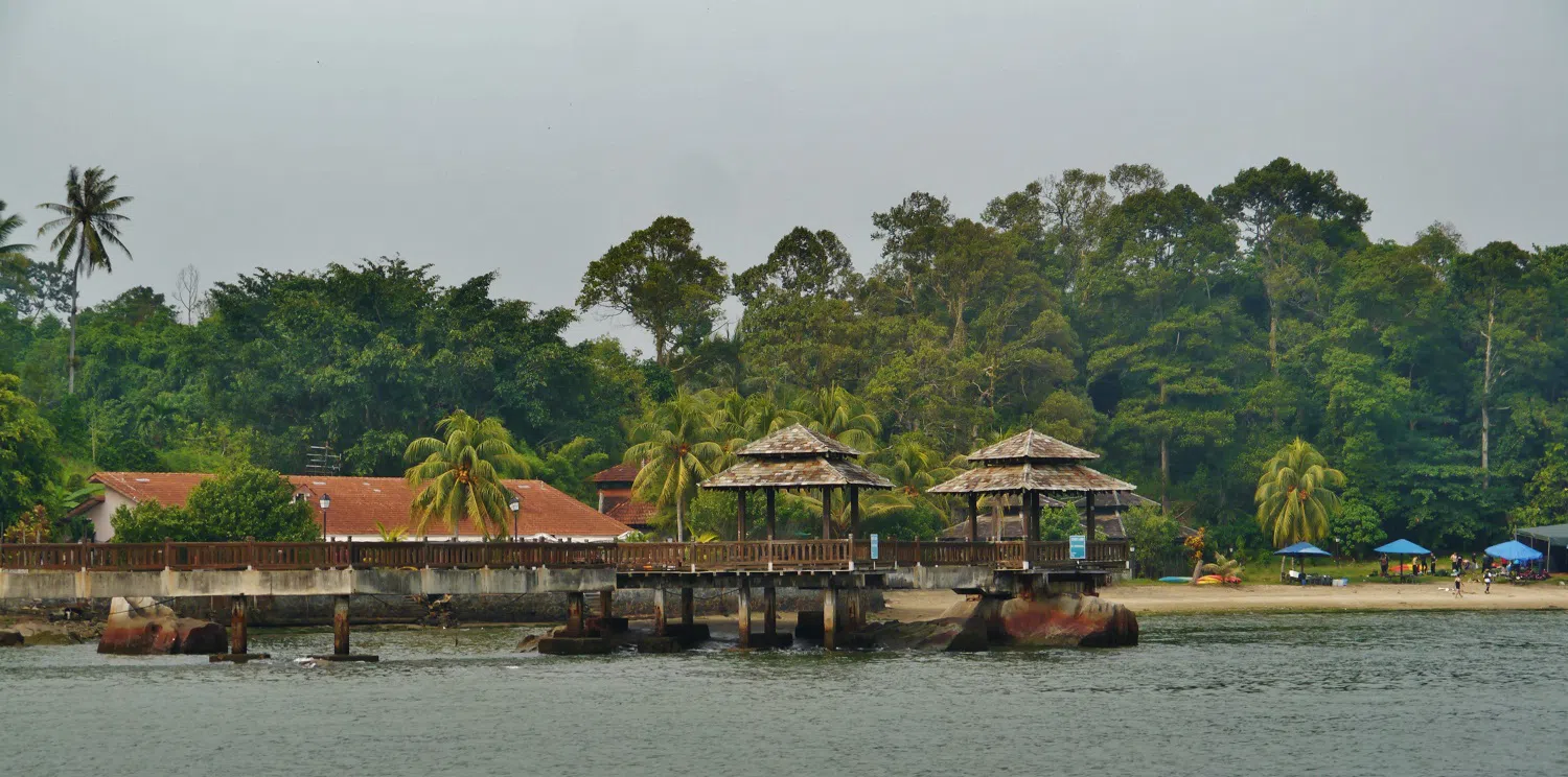 Kampong in Pulau ubin