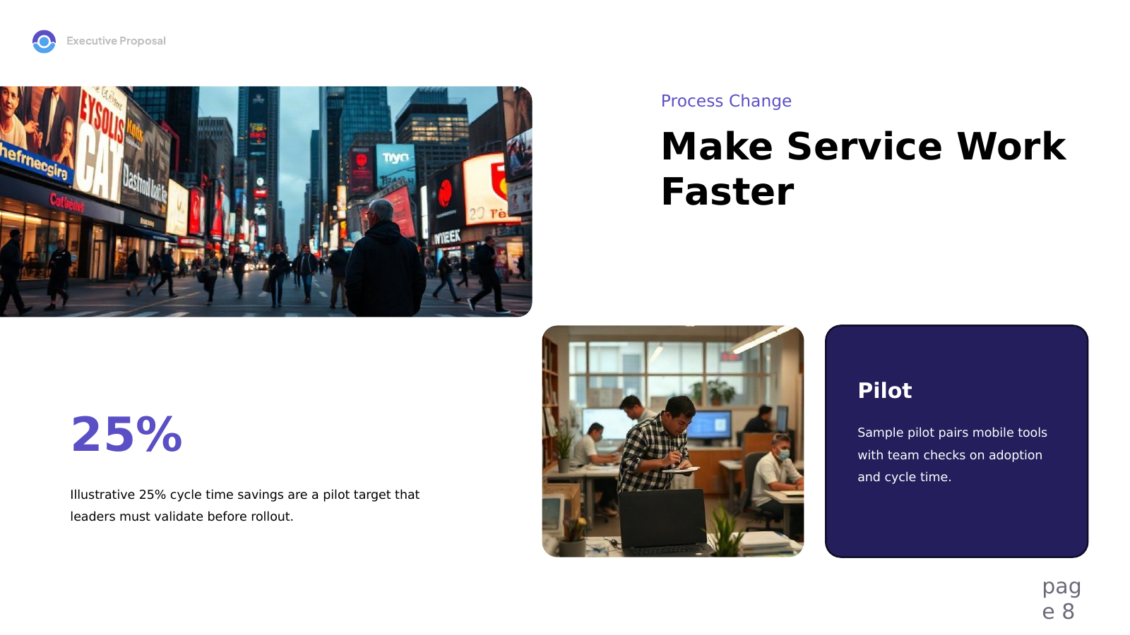Transformation Case and KPI