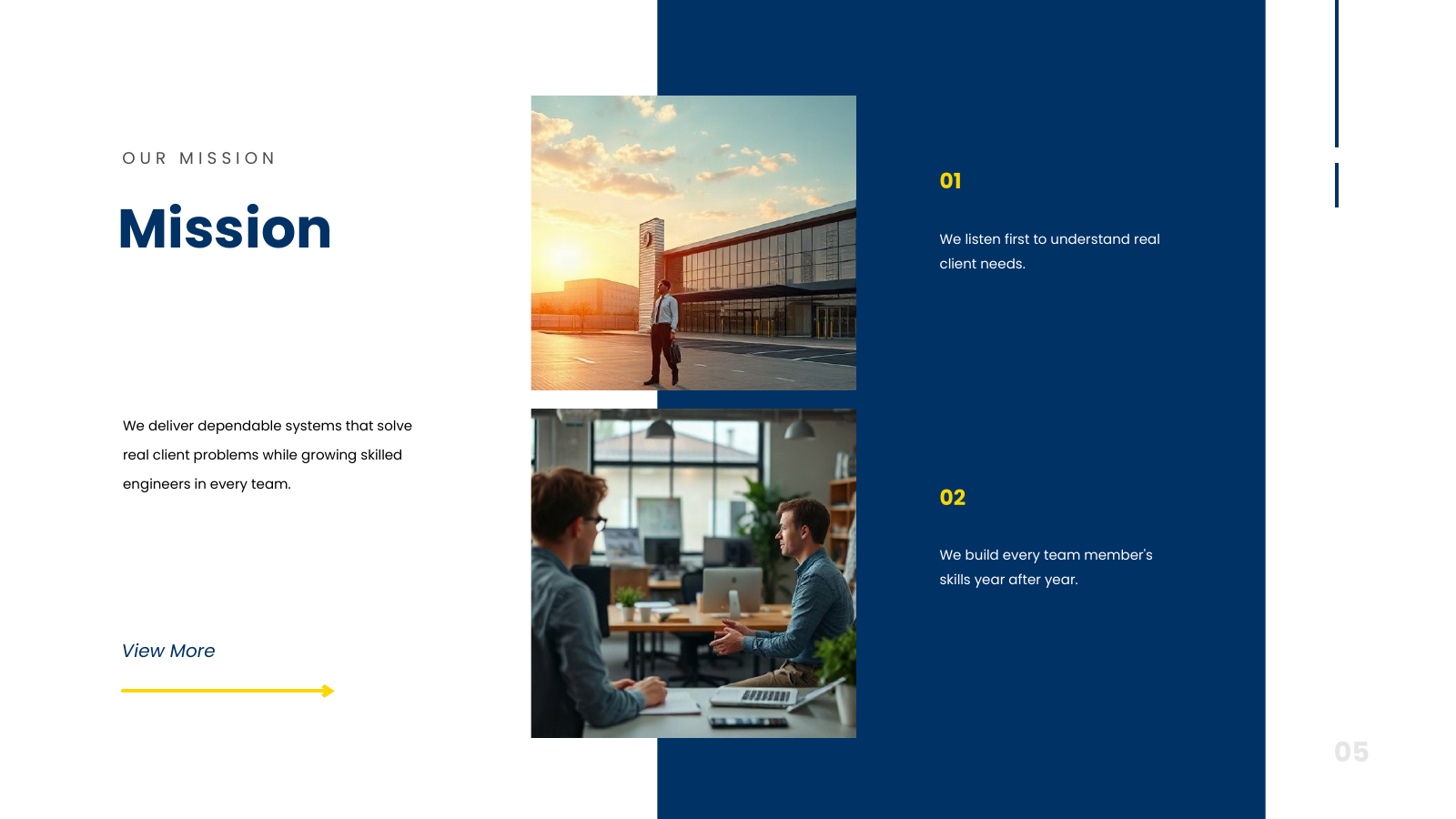 Mission Statement with Commitments