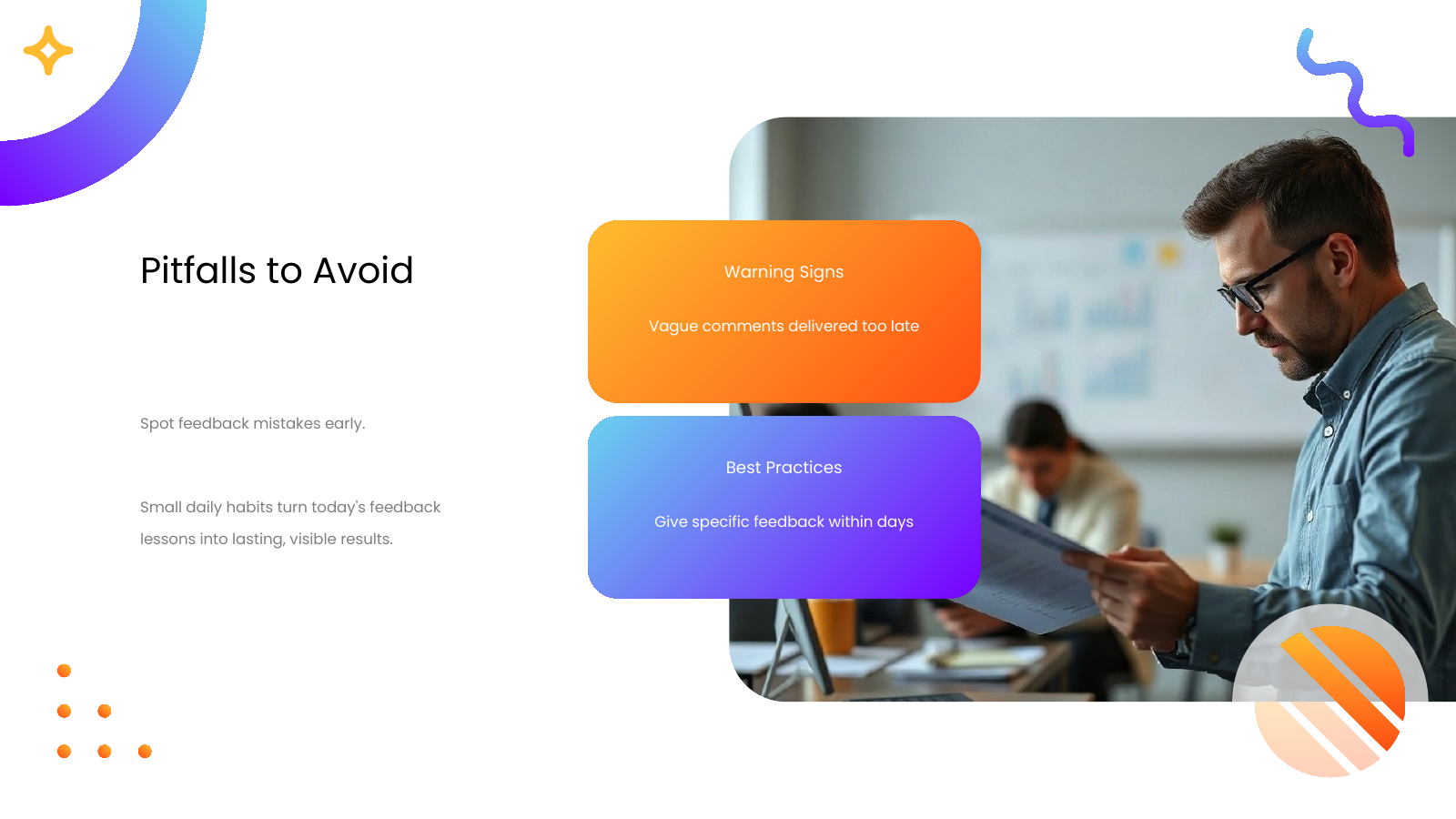 Pitfalls vs Best Practices
