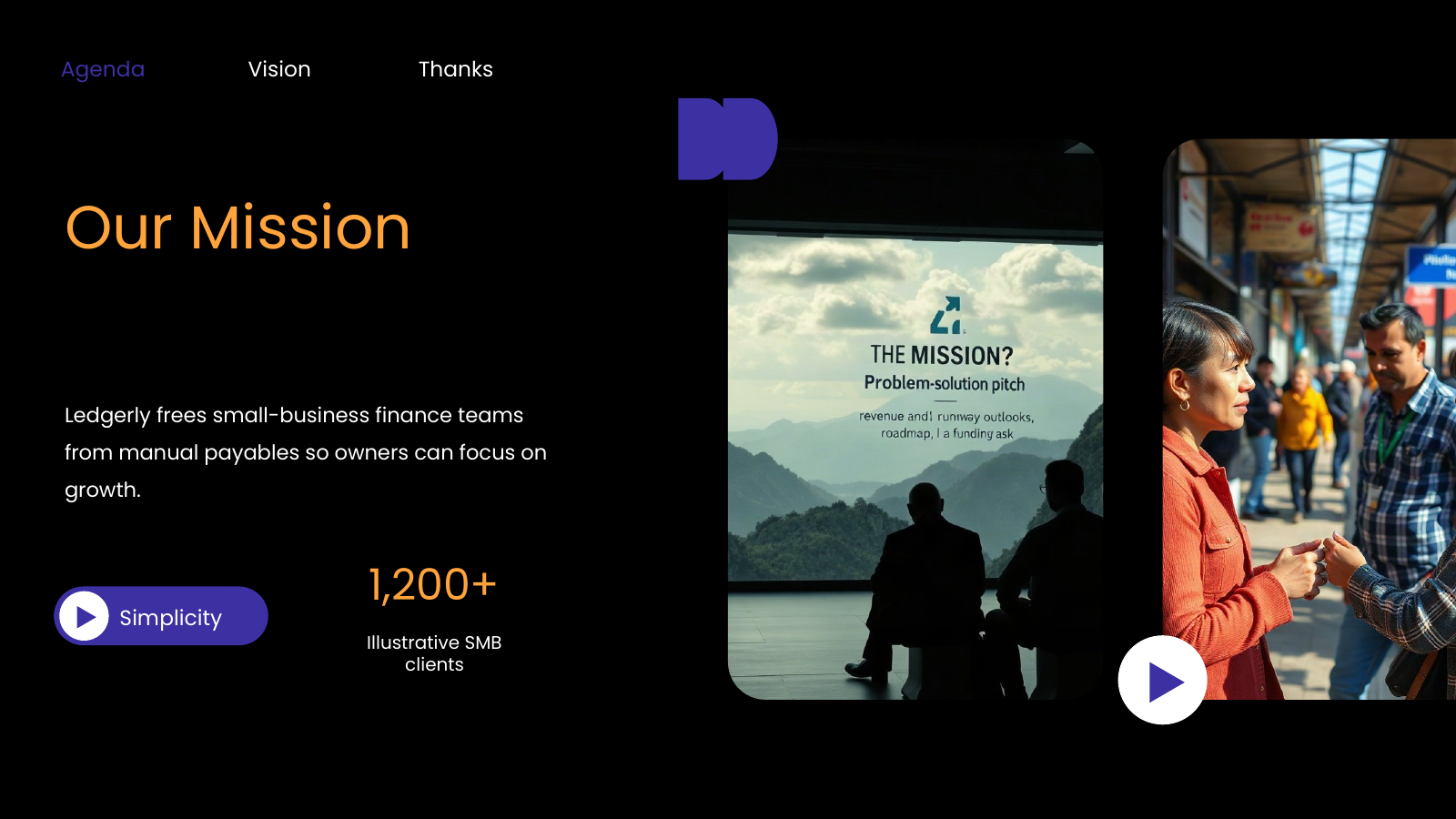 Company Purpose with Key Stat