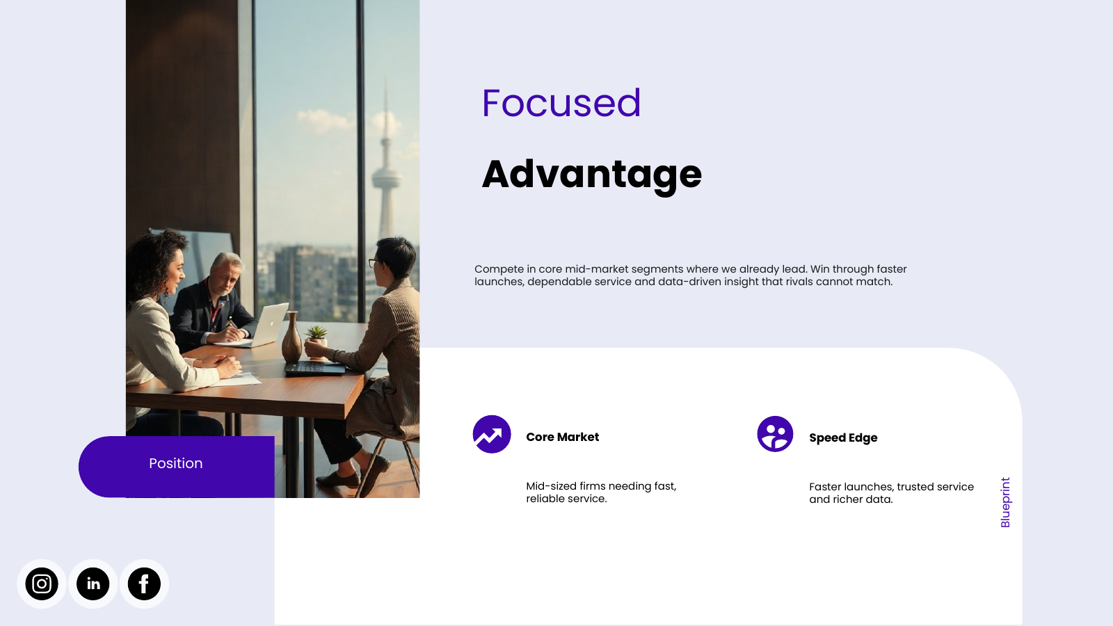 Preferred Strategy: Positioning and Advantage