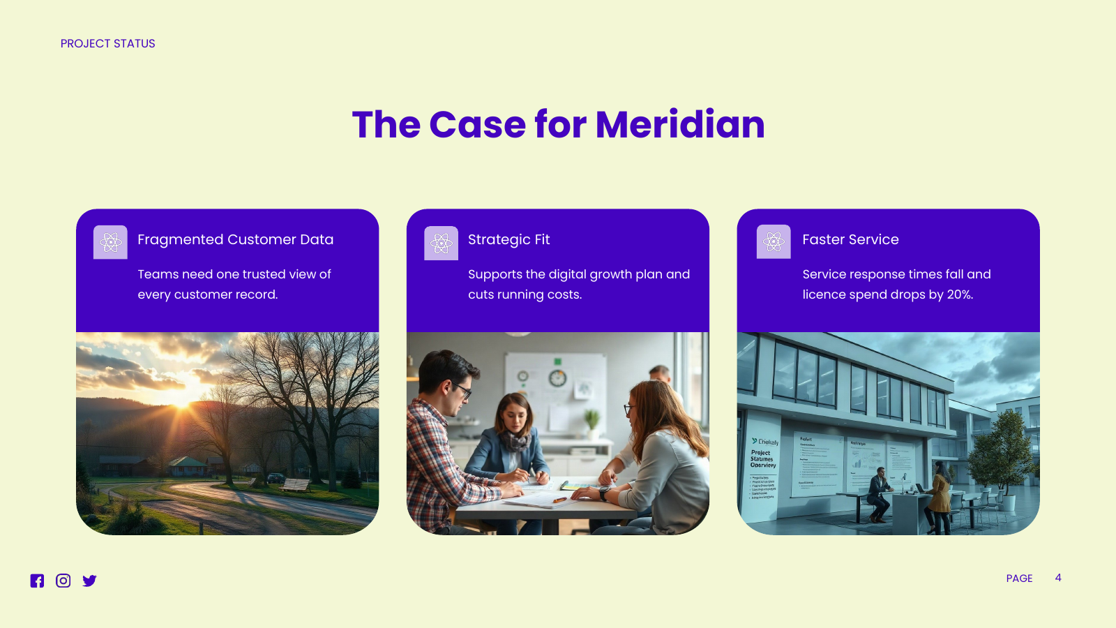 Project Rationale Three Cards
