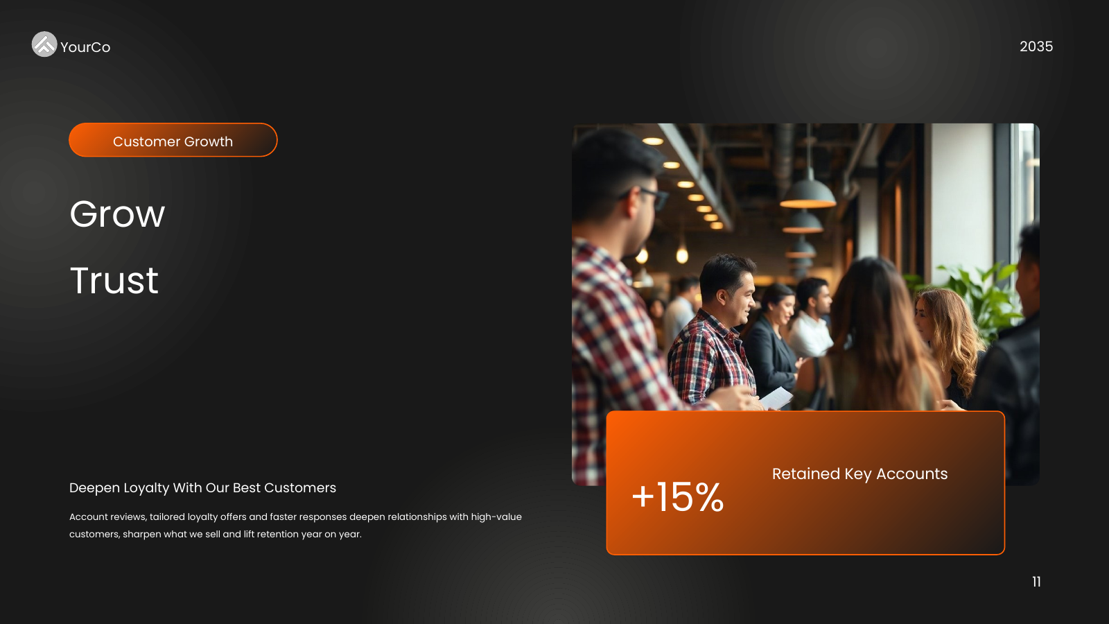 Customer Growth Programme