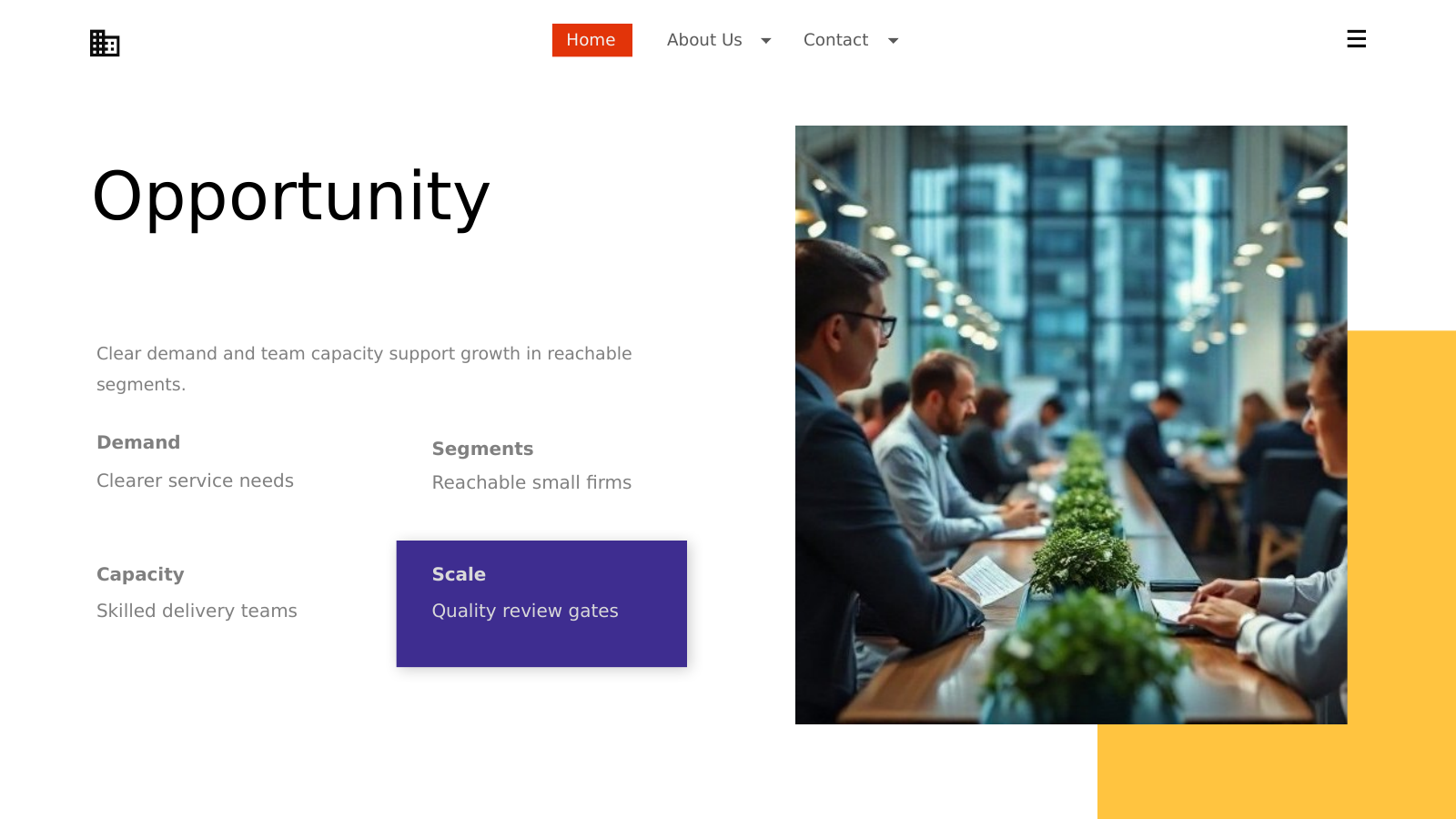 Market Opportunity Snapshot