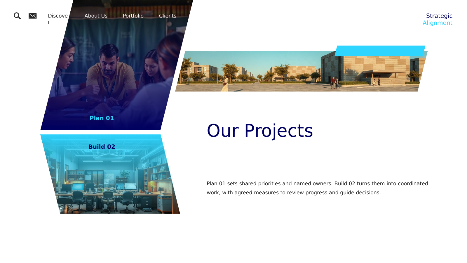 Projects Linking Vision to Execution