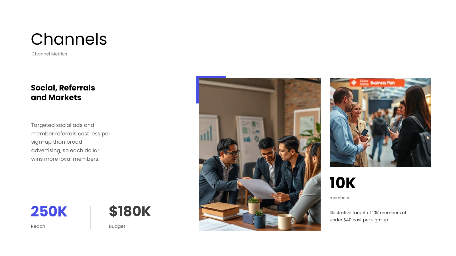 Sales Channels and Metrics