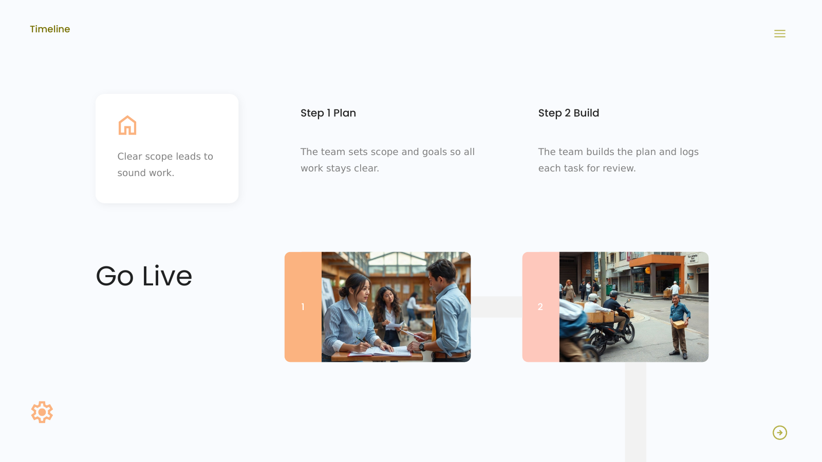 Process Overview with Two Steps