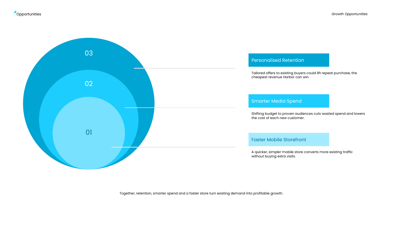 Three Opportunities Funnel