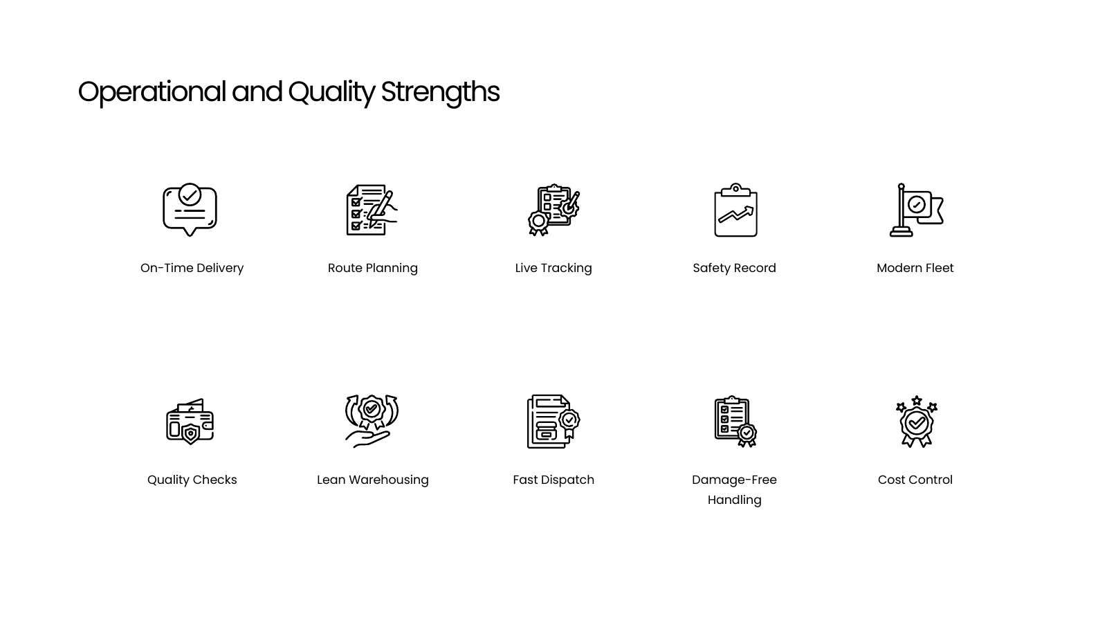 Strengths Icon Grid, Set 1