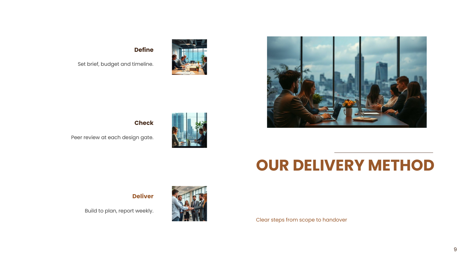 Delivery Methodology