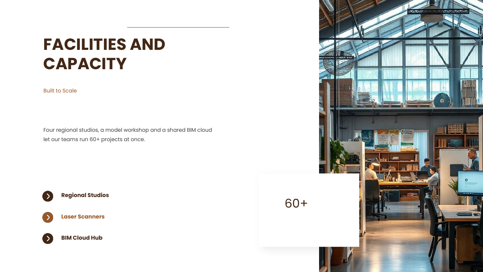 Facilities and Capacity