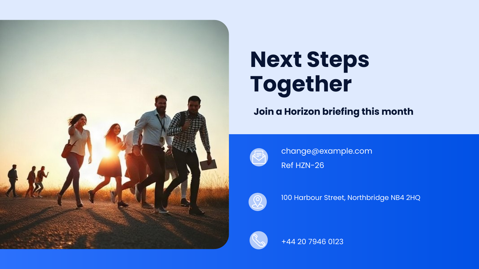 Closing and Contact