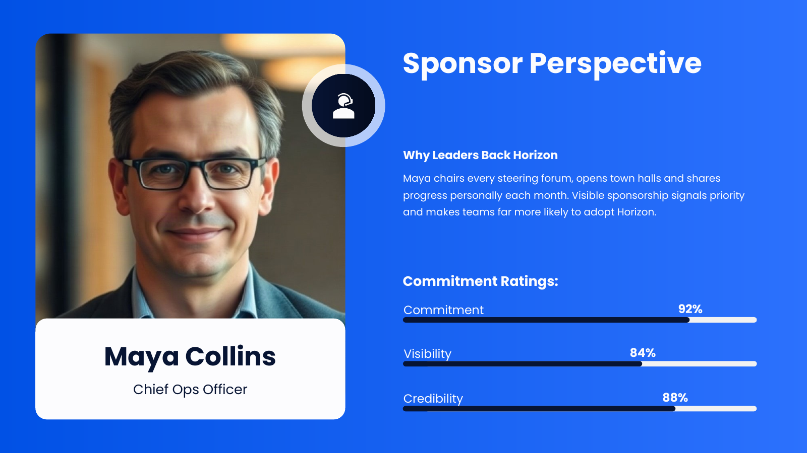 Sponsor Perspective