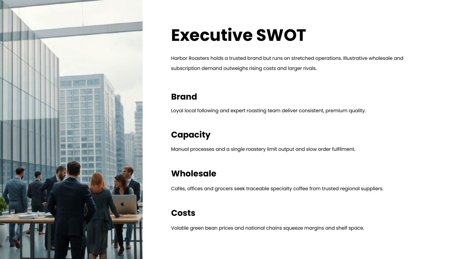SWOT Overview with Photo