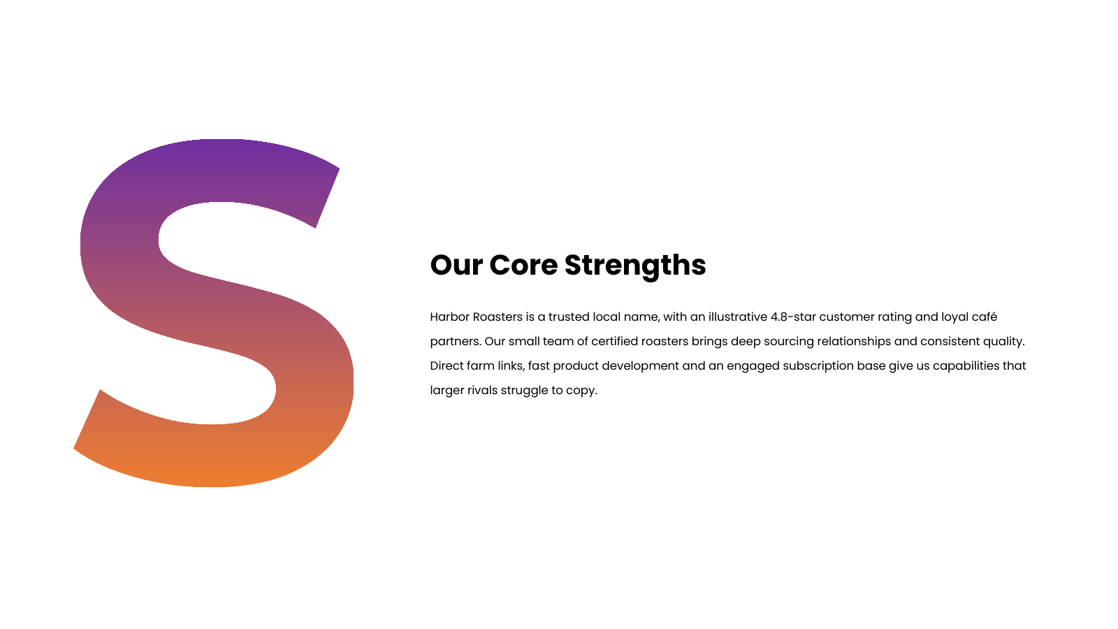 Strengths Statement