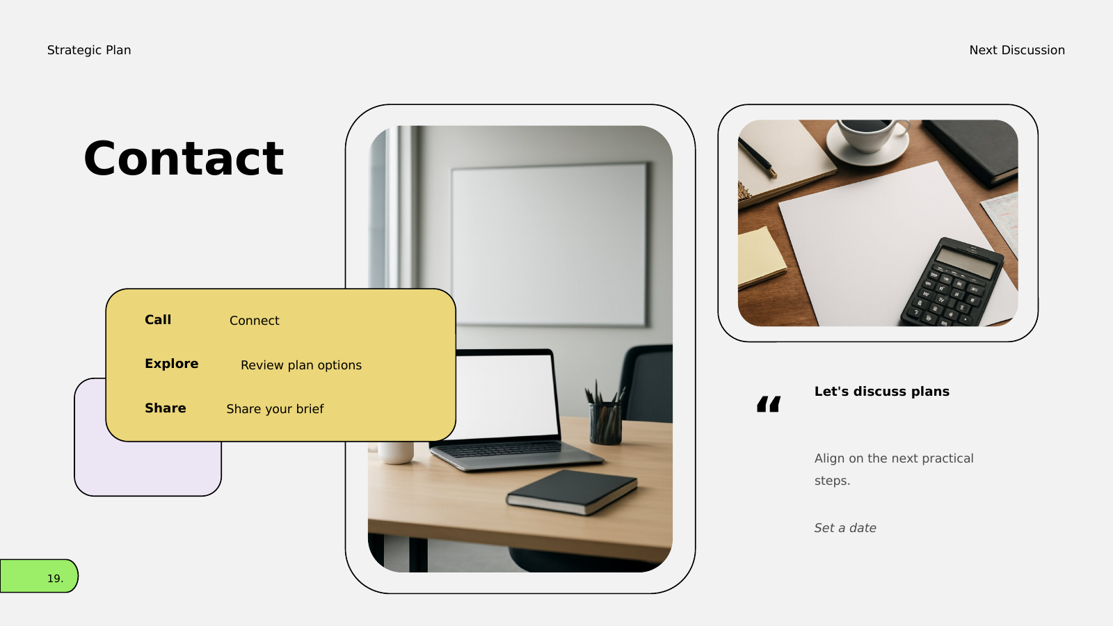 Contact and Planning Invitation