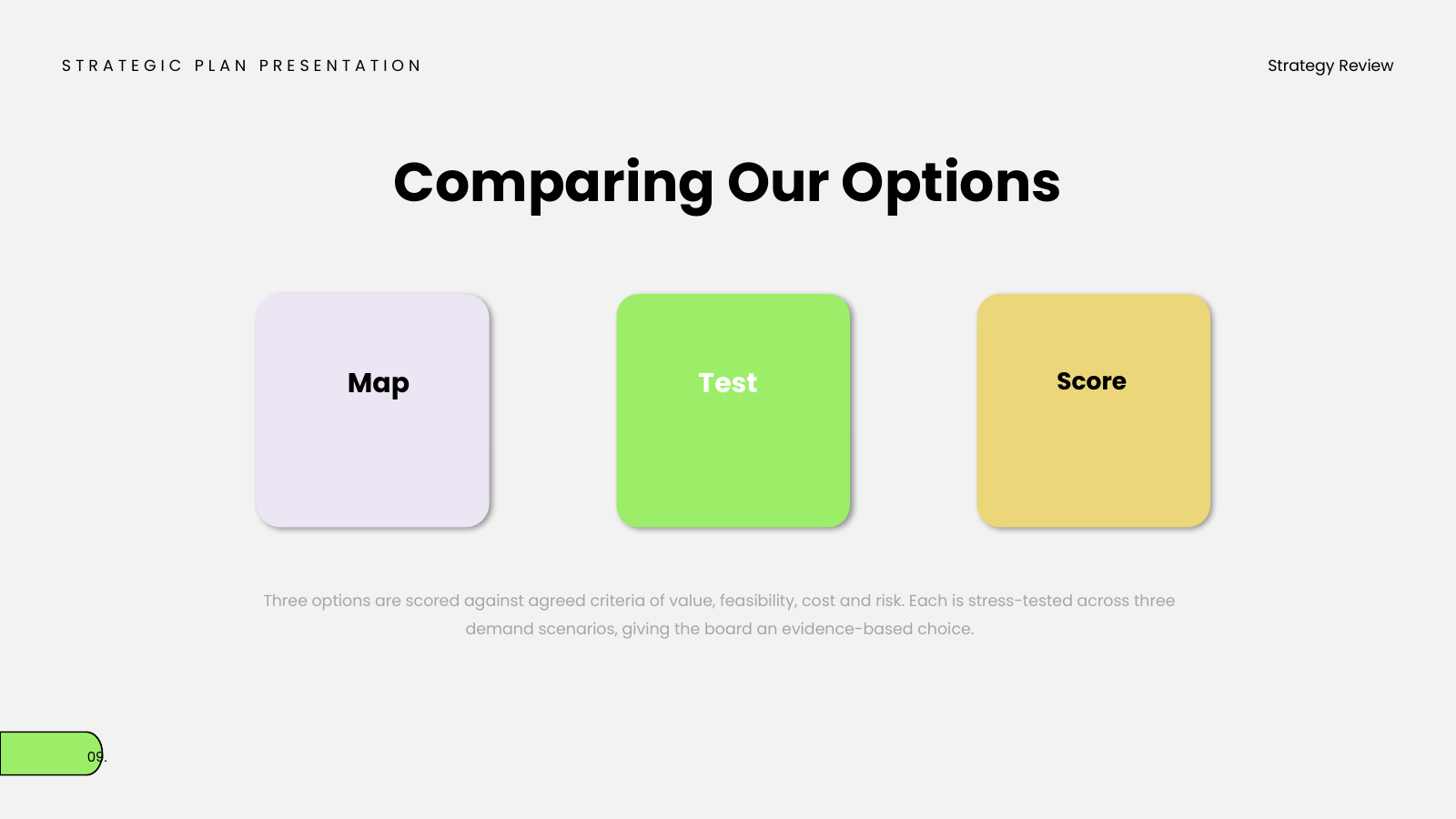 Strategic Options Overview