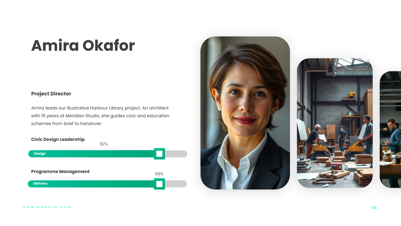 Staff Profile with Skills