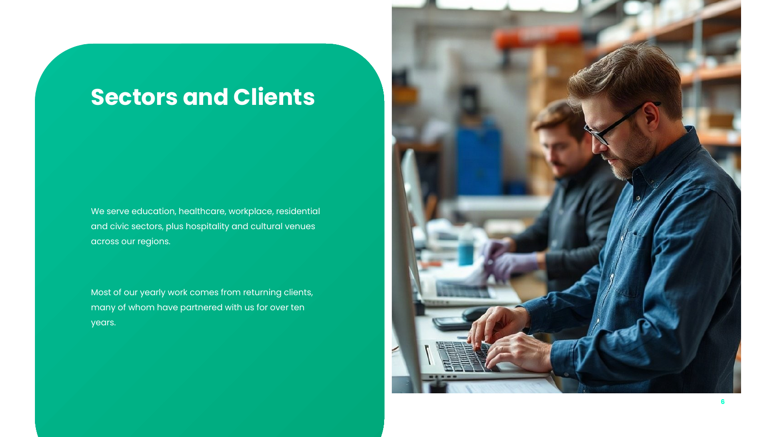 Client Industries Served