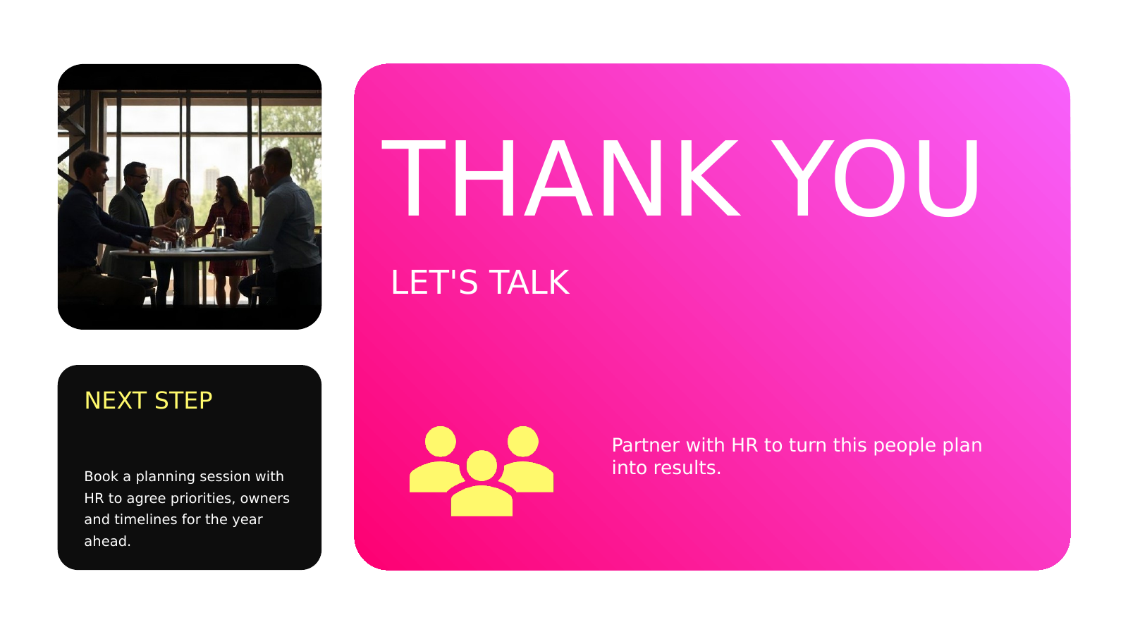 Thank You and Contact