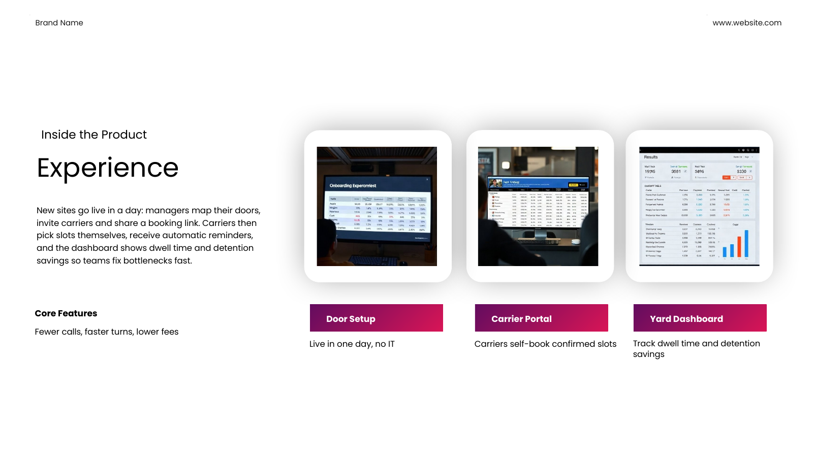 Product Features