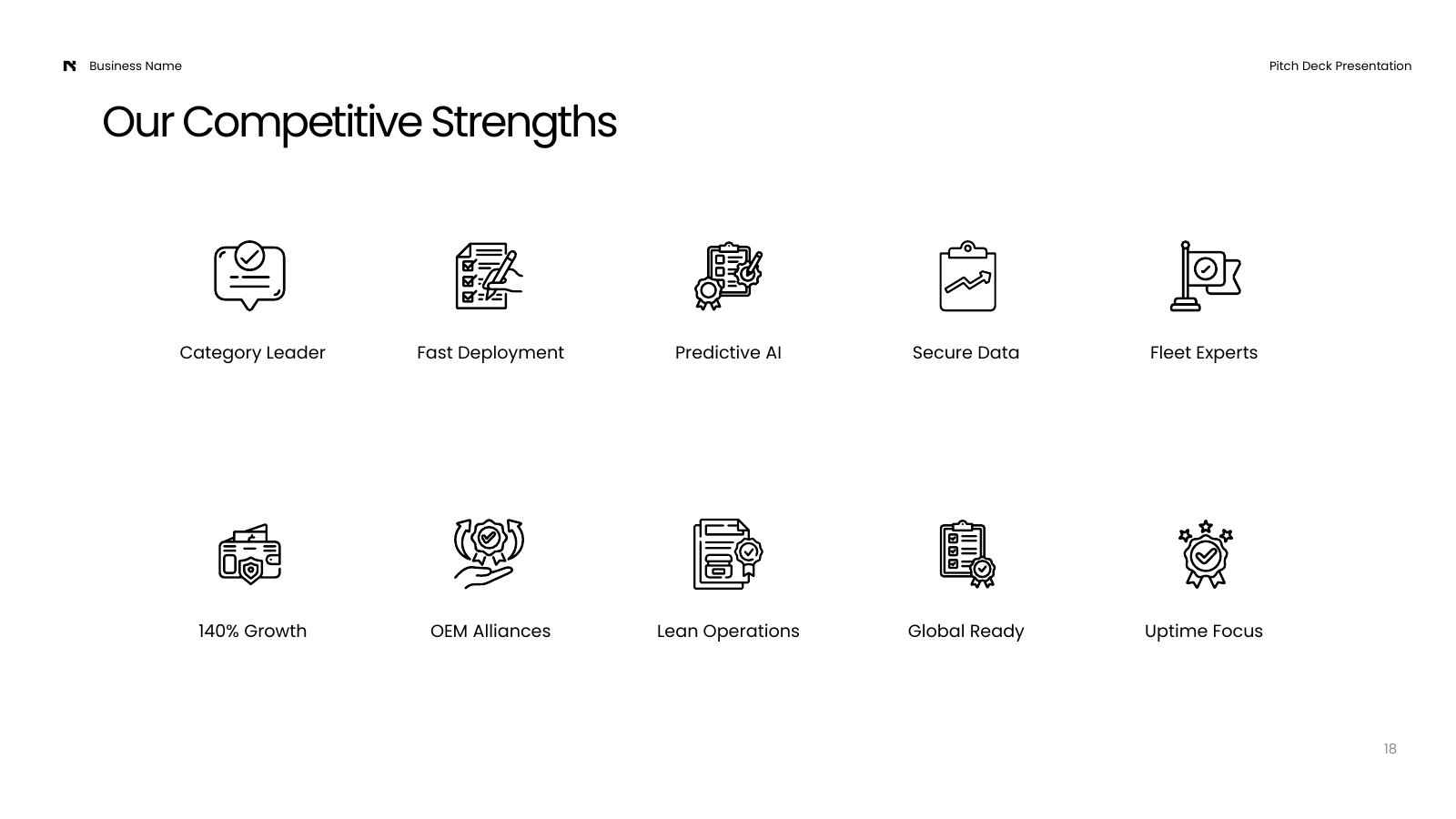 Strengths Icon Grid