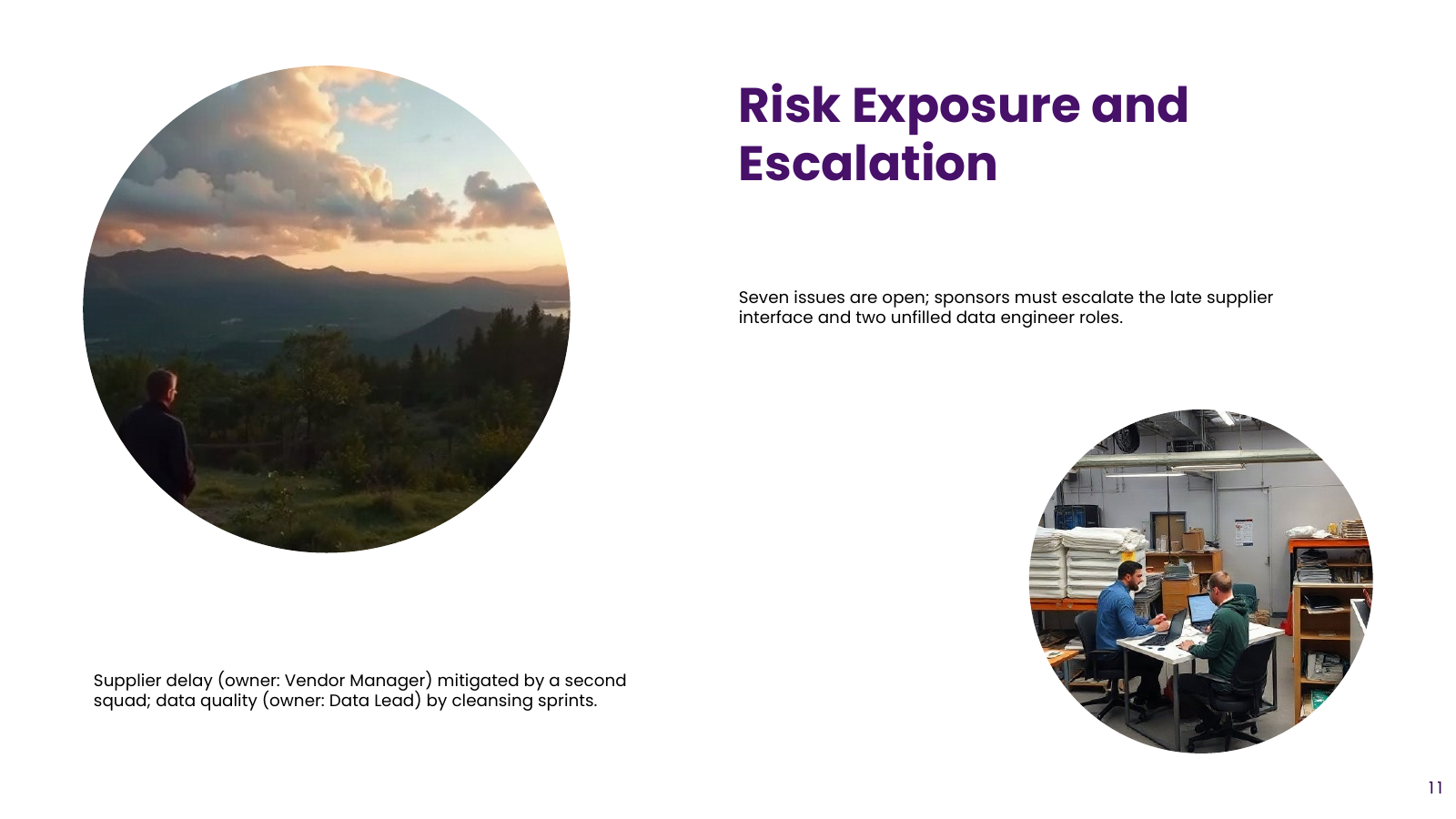 Key Risks and Open Issues