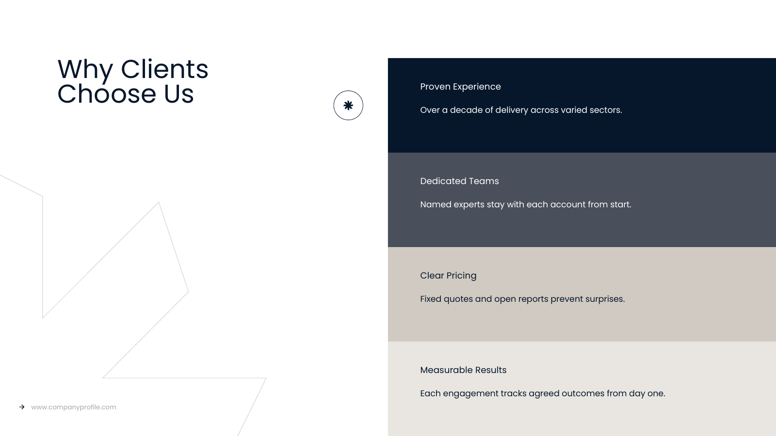 Why Clients Choose Us