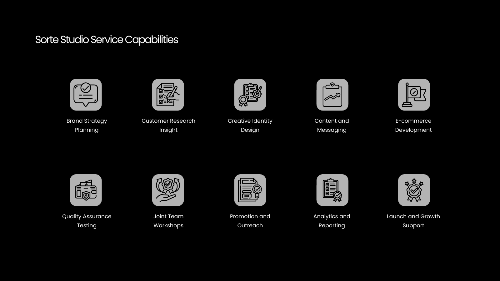 Proposal Icon Grid