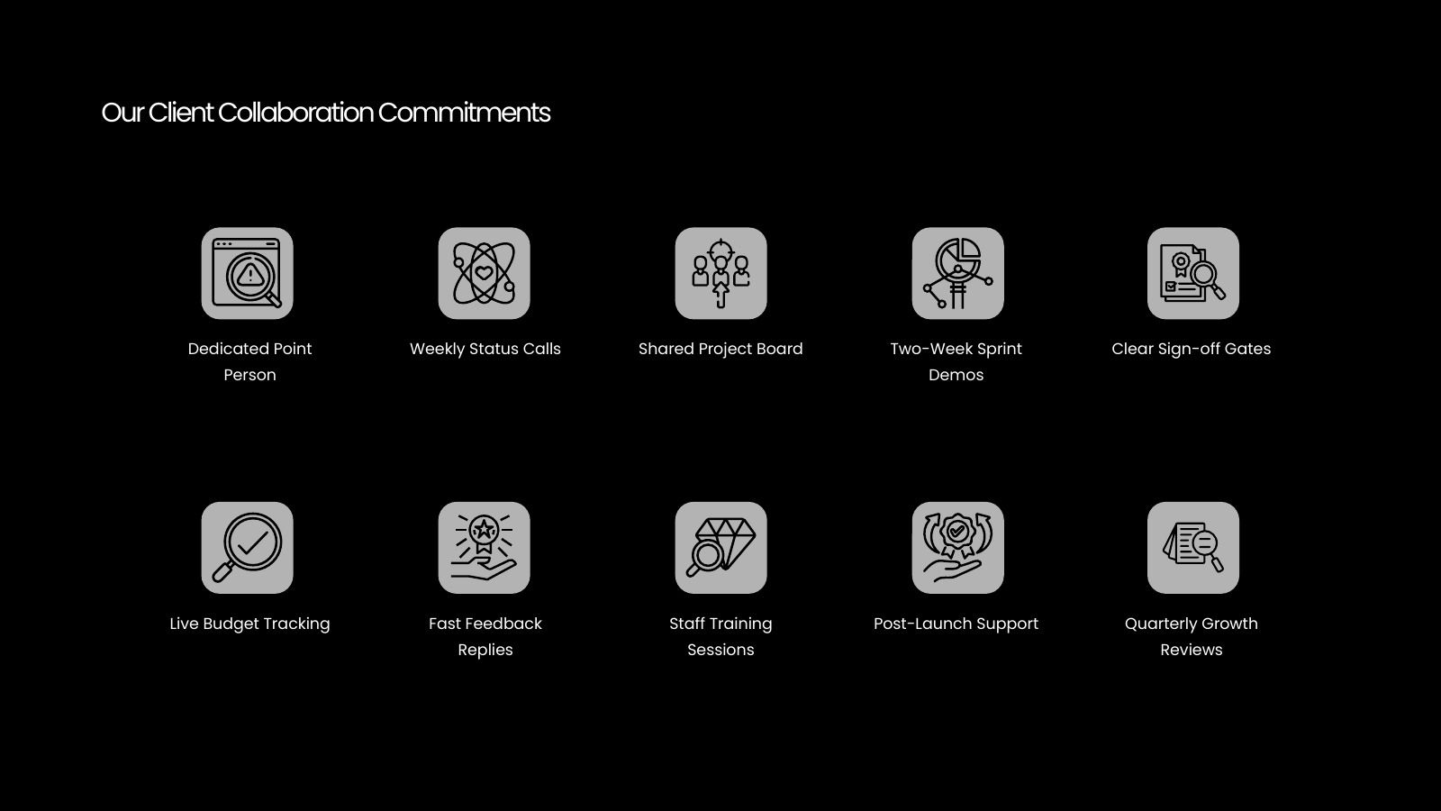 Proposal Icon Grid Continued