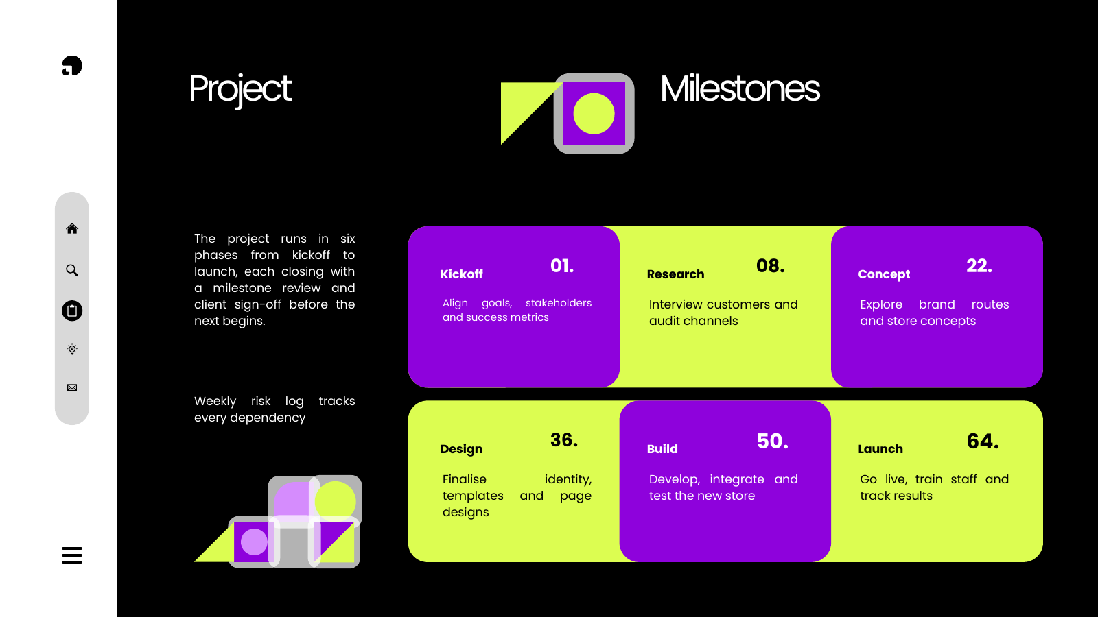 Project Timeline Grid
