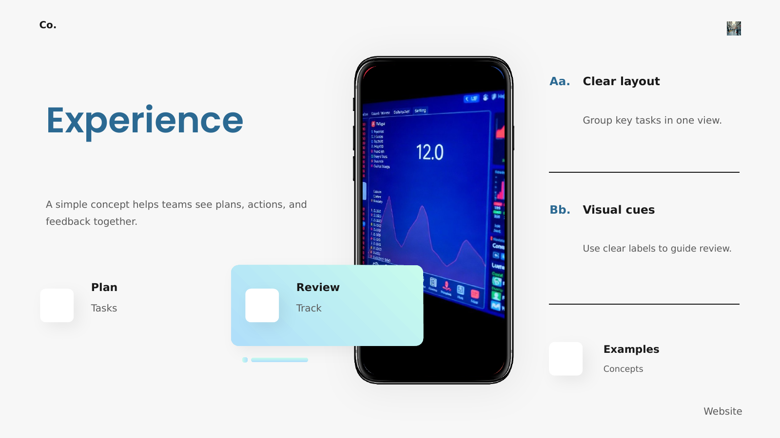 Brand or Product — Device Showcase
