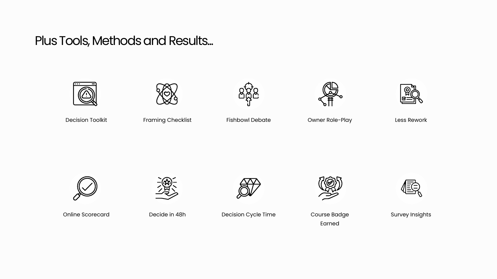Training Concepts Icon Grid (Part 2)