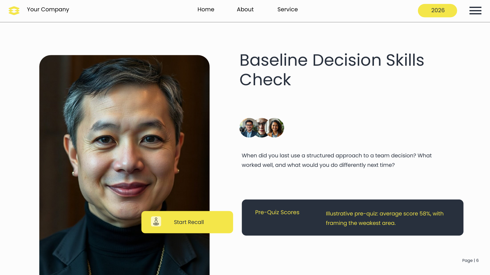 Baseline Self-Assessment