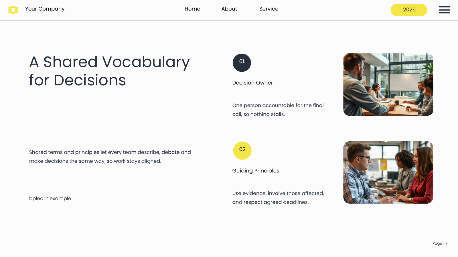 Core Definitions and Principles