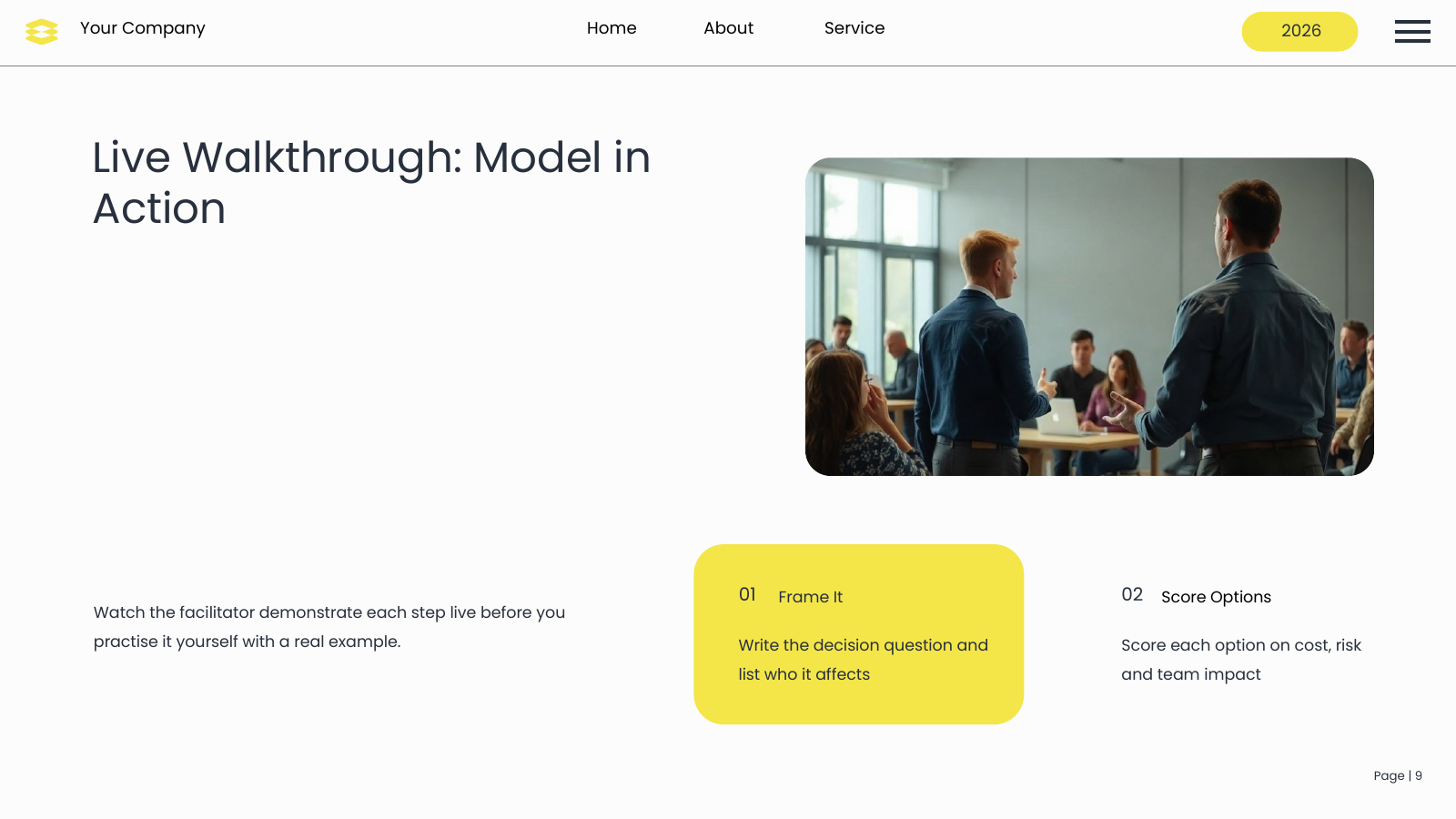 Live Process Walkthrough