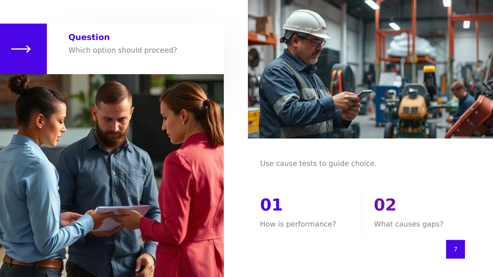 Key Decision Question