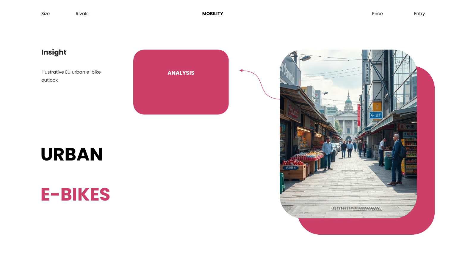 Market Analysis Deck template cover slide