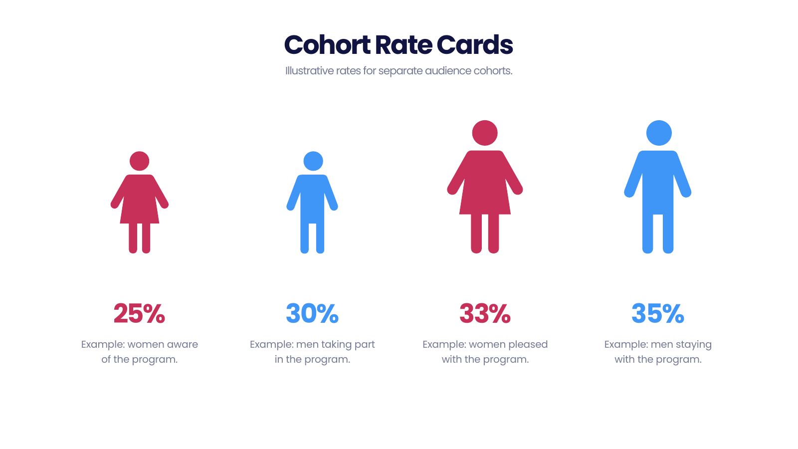 Audience Demographics and Segment Insights template cover slide