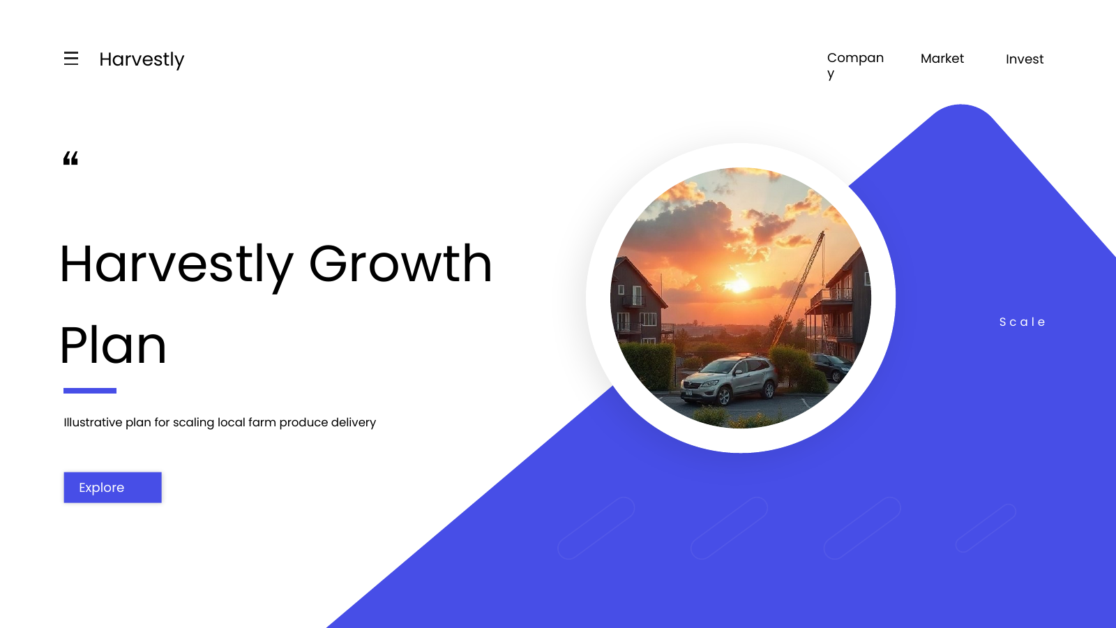 Business Plan Presentation template cover slide