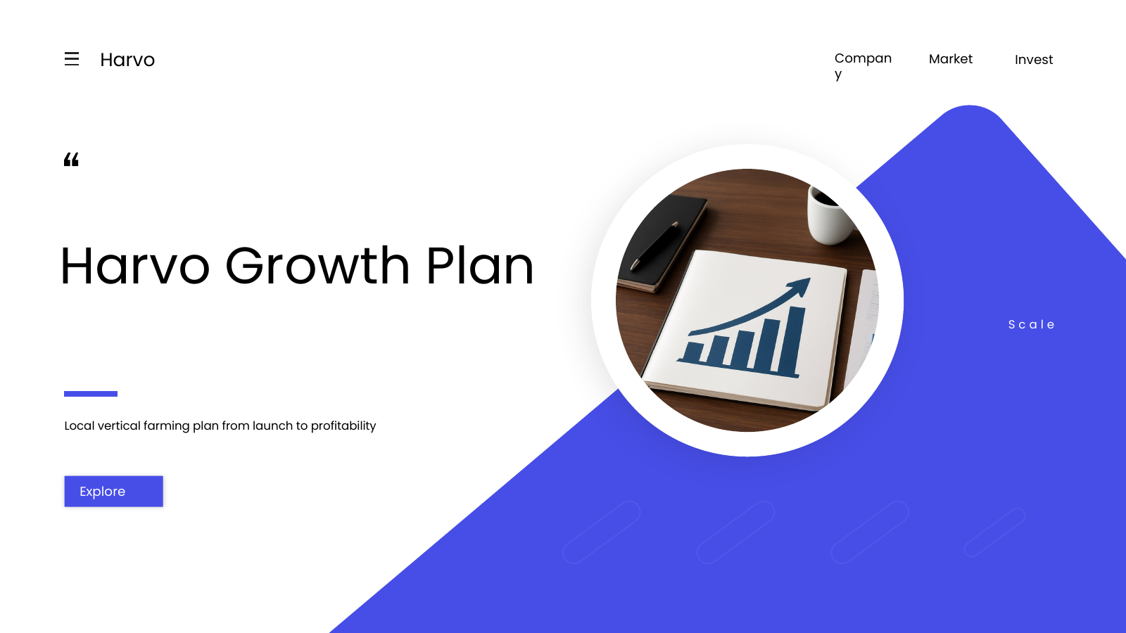 Business Plan Presentation template cover slide