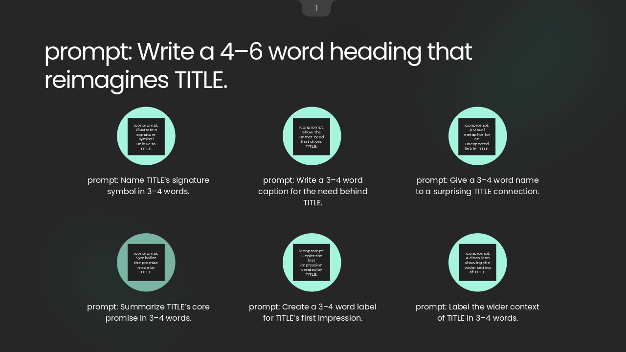 Icons_Charcoal_Teal template cover slide