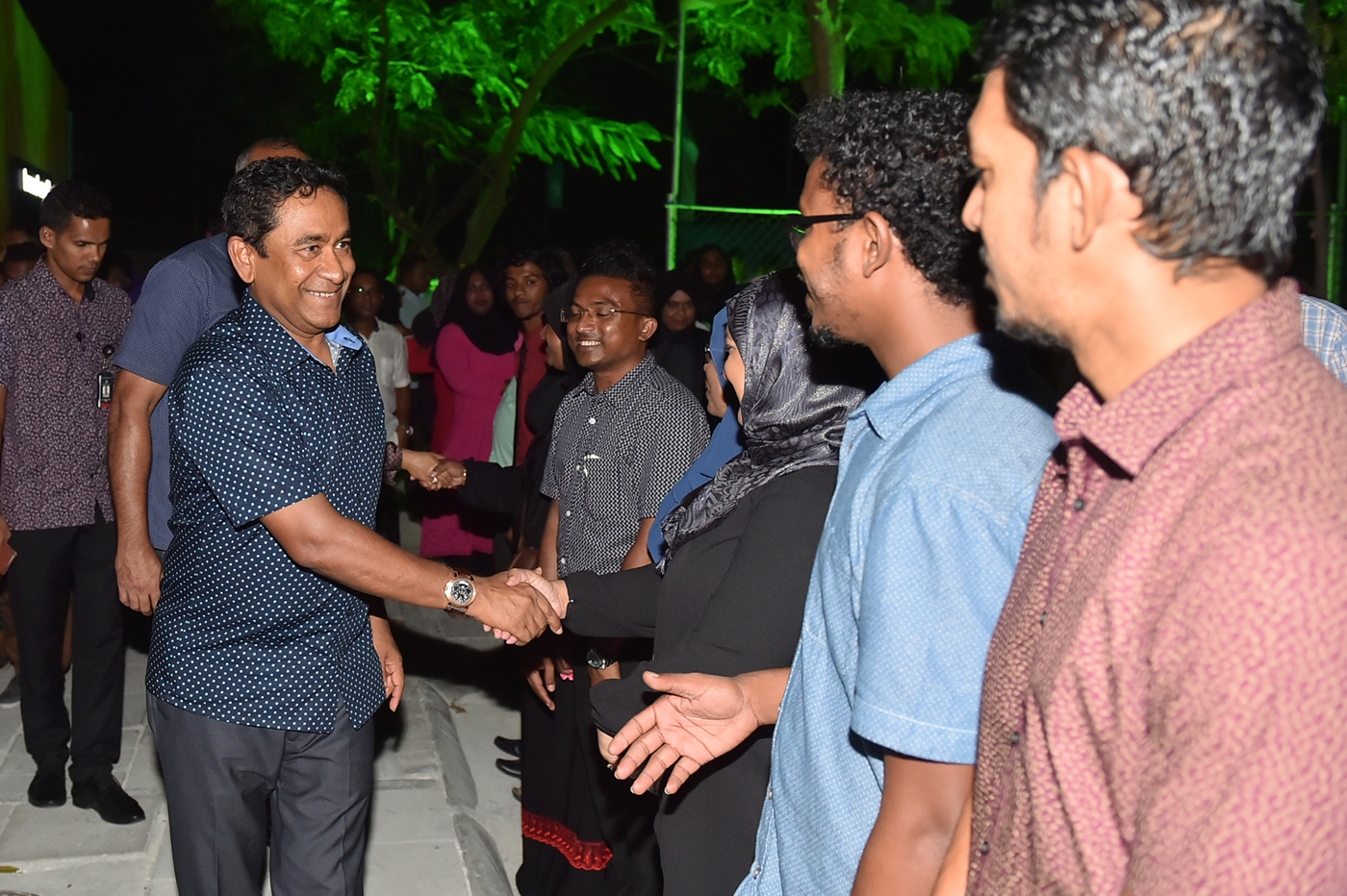 President Yameen Reiterates Administration S Aims Of Realising The People S Hopes And Dreams The President S Office