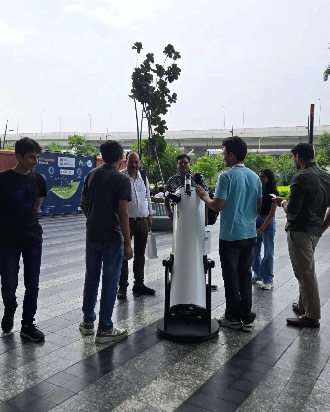 Participants in Sun Observation