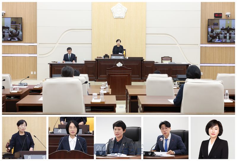대전 동구의회가 의장·부의장과 3개 상임위원장을 선출해 제10대 전반기 원구성을 완료했다. (대전 동구의회 제공)
